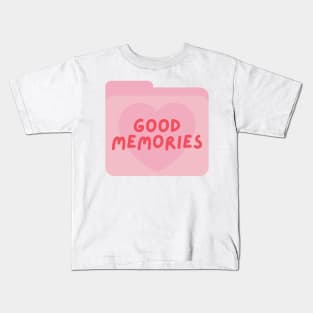 Good Memories File Kids T-Shirt